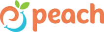 Peach Full Logo